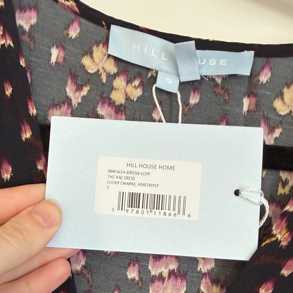 Hill House The Rae Dress - Fuchsia Lucky Charm / Small / NWT - Picture 5 of 6